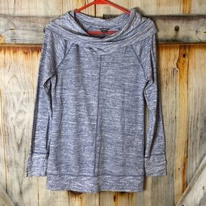 Eddie Bauer NWOT Stretchy Thermal Cowl Neck Top